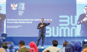 Kementerian BUMN Gelar Workshop AI dan Komunikasi, SIAPKAN FUNGSI KOMUNIKASI BUMN DARI PUSAT HINGGA UNIT TERKECIL HADAPI ERA DIGITAL