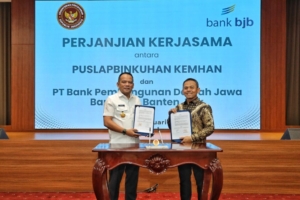 bank bjb Perkuat Sinergi dengan Kemhan Melalui Penandatangan Nota Kesepahaman Mengenai Jasa Produk Keuangan