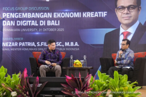 Kemkomdigi Mantapkan Arah Ekonomi Kreatif Digital Lewat Infrastruktur, Talenta, dan Tata Kelola