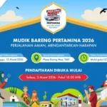Pertamina Buka Mudik Gratis dan Arus Balik 2026, Lebih dari 15 Kota. Catat Tanggal Pendaftarannya
