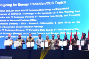 Pertamina dan ERIA Perkuat Kemitraan Strategis di Bidang Transisi Energi