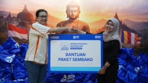 Menebar Kasih dan Kepedulian di Hari Raya Waisak 2026, BRI Salurkan Bantuan 1.000 Paket Sembako bagi Umat Buddha