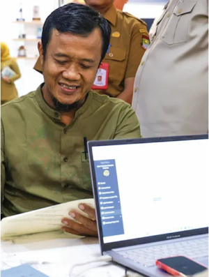 Perdana Dirasakan Warga Kabupaten Tangerang, URUS ROYA DAN WARIS SELESAI DALAM LIMA MENIT