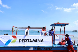 Komisaris Utama Pertamina Resmikan Penggunaan Kapal Pintar “Autonomous Trash Skimmer”, Solusi Atasi Sampah Perairan