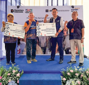 Bank Mandiri Taspen Perkuat Komitmen Sosial Melalui Program Kesehatan dan Pemberdayaan Lansia