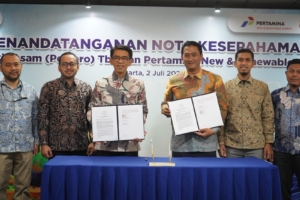 Perluas Portofolio Hijau Nasional, Pertamina NRE Siap Akselerasi Pembangunan PLTS di Lahan Pascatambang PT Bukit Asam