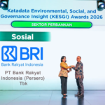 Dari Inklusi ke Pemberdayaan, Kinerja Sosial BRI Raih Pengakuan di Katadata ESG Insight Award 2026