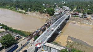 Kementerian PU Perkuat Jembatan Kr Tingkeum untuk Mudahkan Konektivitas dan Lindungi Dari Daya Rusak Sungai