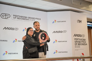 Semarak Pertamina Grand Prix of Indonesia 2026 Terasa Sejak di Bandara Lombok